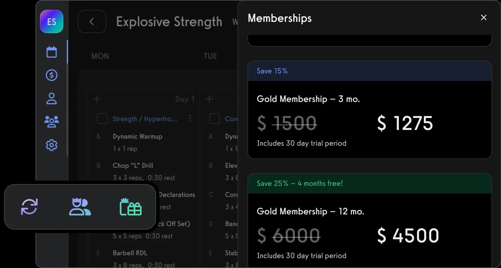 Memberships